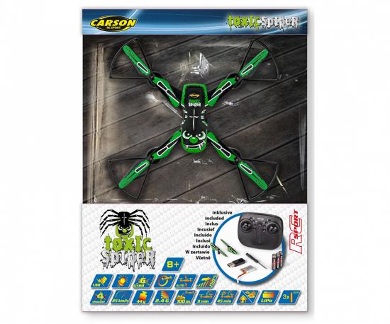 Carson X4 Quadcopter Toxic Spider 2.0 RTR