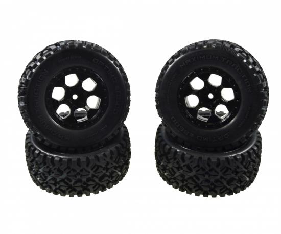 Ansmann Desert Warrior 4 X Tyre Wheel Set