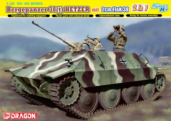 Dragon 1/35 Jagdpanzer 38 W 2Cm Flak 38