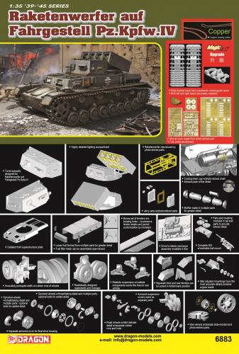 Dragon 1/35 Raketenwerfer auf Fahrgestell Pz.Kpfw.IV					