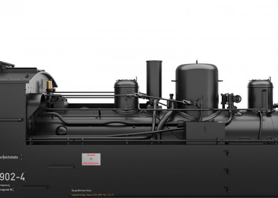 LGB DR Steam Loco 99 5902-4 EP VI