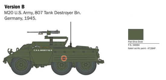 Italeri M8/M20