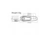Power HD Aluminium Servo Horn 20-24mm - 25T Futaba Fitment