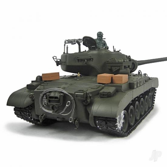 Henglong 1:16 US M26 Pershing (2.4GHzShooterSmokeSound)