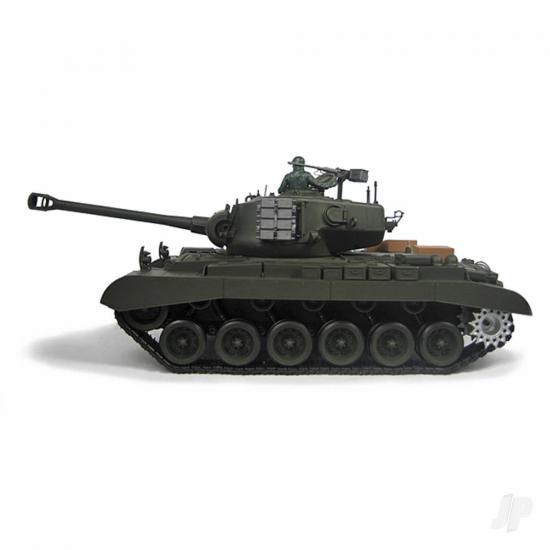 Henglong 1:16 US M26 Pershing (2.4GHzShooterSmokeSound)