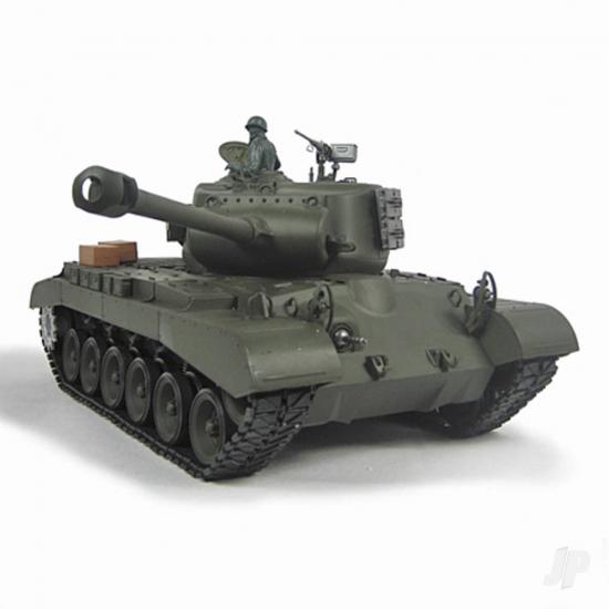 Henglong 1:16 US M26 Pershing (2.4GHzShooterSmokeSound)