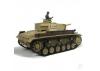 Henglong 1:16 Tauch Panzer III with Infrared Battle System (2.4GHz  Shooter  Smoke  Sound  Metal Gearbox)