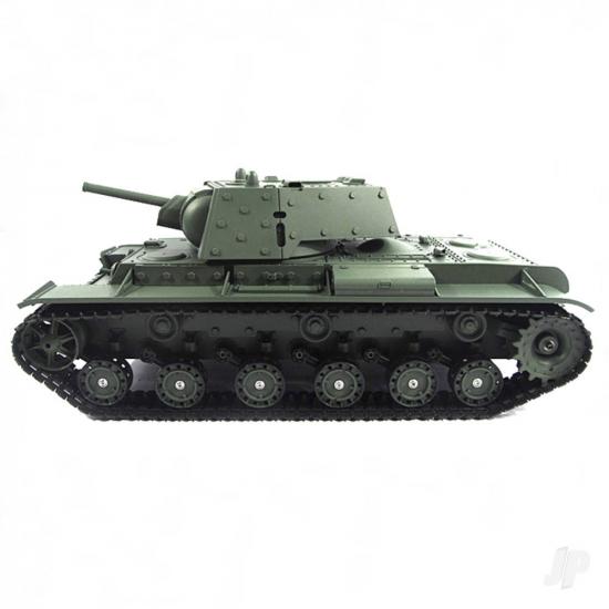 Henglong 1:16 Russian KV-1 with Infrared Battle System (2.4GHz Shooter Smoke Sound Metal Gearbox)