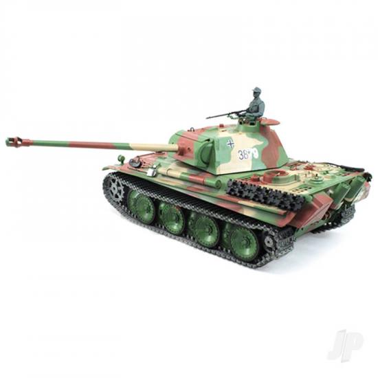 Henglong 1:16 German Panther Type G I with Infrared Battle System (Shooter + Smoke + Sound + Metal Gearbox)