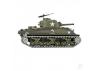 Henglong 1:16 U.S. Medium Tank M4A3 Sherman with Infrared Battle System (2.4Ghz  Shooter  Smoke  Sound  Metal Gearbox  Metal Tracks / Sprocket / Idler)