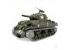 Henglong 1:16 U.S. Medium Tank M4A3 Sherman with Infrared Battle System (2.4Ghz  Shooter  Smoke  Sound  Metal Gearbox  Metal Tracks / Sprocket / Idler)