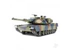 Henglong 1:16 US M1A2 Abrams with Infrared Battle System (24GHz  Shooter  Smoke  Sound  Metal Gearbox, Tracks + Wheels