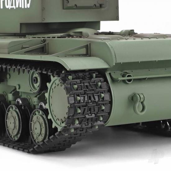 Henglong 1:16 Soviet KV-2 with Infrared Battle System (24GHz  Shooter  Smoke  Sound)