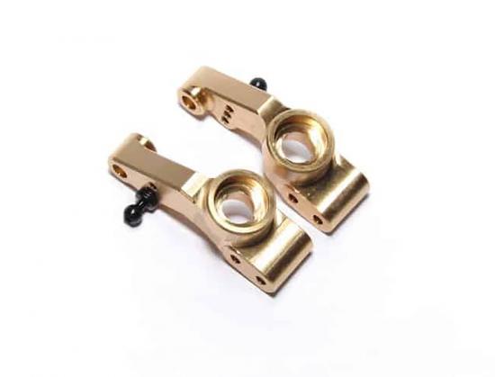 Hobao Hyper Ex10 CNC Brass Rear Hubs