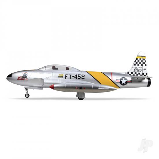 HSD Jets T-33 120mm EDF 12S Foam Jet, Yellow Ribbon (PNP)