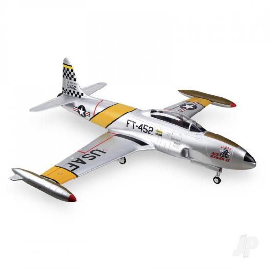 HSD Jets T-33 120mm EDF 12S Foam Jet, Yellow Ribbon (PNP)