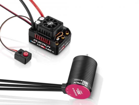 Hobbywing Quicrun 10BL120 ESC G2 Combo With 3652SL 4000Kv G2 Motor