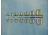 Shackle 4x7 - 1mm Split Pin (2)