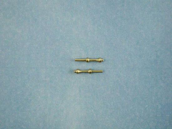 0 Hole Capping Stanchion - Brass 5mm (10)