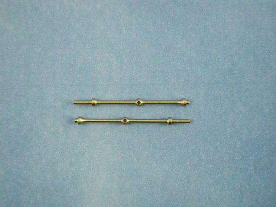 1 Hole Capping Stanchion - Brass 20mm (10)