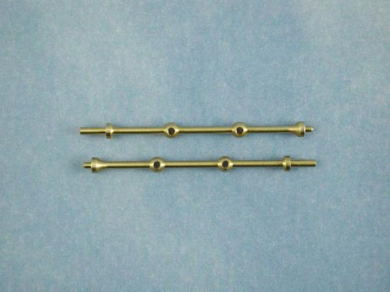 2 Hole Capping Stanchion - Brass 30mm (10)
