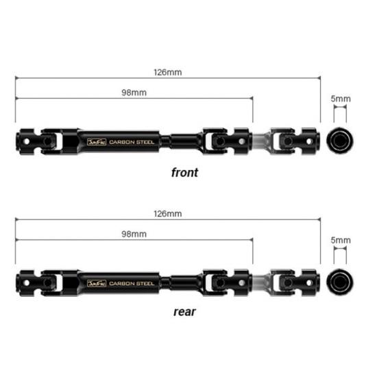 GMade Junfac Axial SCX10 III (313mm) Univ Shaft Hardened Steel