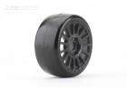 Jetko Buster Super Soft 1:8 GT Pre-glued Black Claw Rims (2)