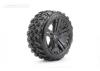 Jetko Extreme King Cobra 1:8 Buggy Belted Tyres on Black Wheels 17mm Hex (2)