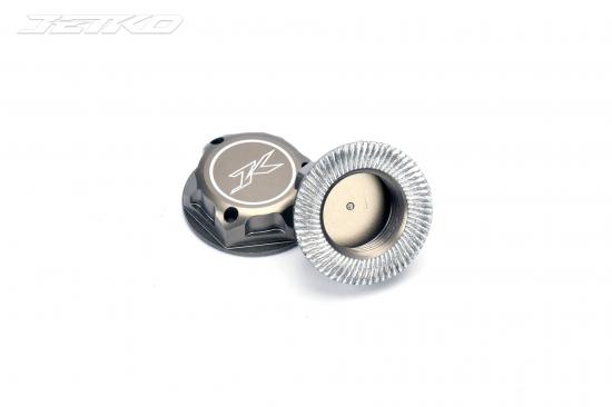 JETKO 17mm Aluminium closed Wheel Nut 17mm (4) Hard anodizing