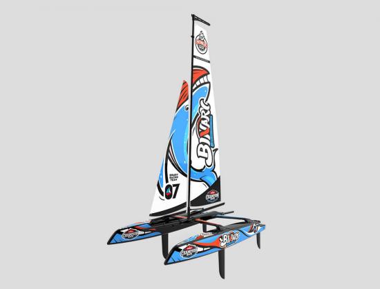 Joysway Binary V3 Catamaran Sailboat RTR — image 3 of 5
