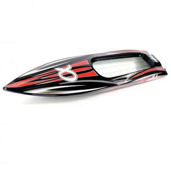 Joysway Red Color Hull Only With Decals And Painting