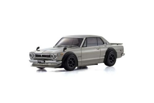 Kyosho Mini-Z AWD - Nissan Skyline 2000 GT-R KPGC10 Silver (MA020/KT531P)