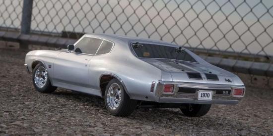 Kyosho Fazer MK2 (L) Chevy Chevelle SS454 1970 Silver Readyset