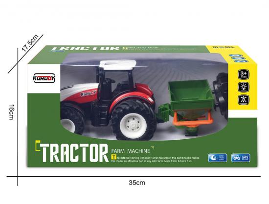 Korody RC 1:24 Tractor With Fertilizer Truck