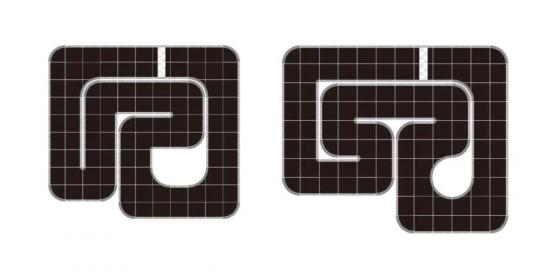 Kyosho Mini-Z Grand Prix Circuit30 Large Corner Set (12pcs)