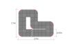 Kyosho Mini-Z Grand Prix Circuit30 Urethane (48pcs - 30x30)
