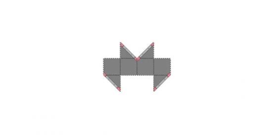 Kyosho Mini-Z Grand Prix Circuit50 Corner Set 45 Degre (12pcs)