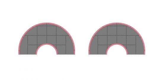 Kyosho Mini-Z Grand Prix Circuit50 Oval Extension (32pcs)