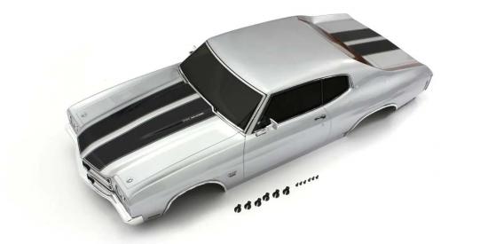 Kyosho Body shell set 1:10 Fazer FZ02L Chevy Chevelle R SS 454 LS6 - Silver