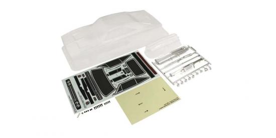 KYOSHO Body shell set 1:10 Fazer FZ02L Dodge Charger 1970 - Clear