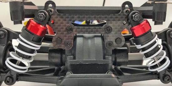 Carbon Rear Shock Stay TC Kyosho EP Fazer 2.0 - Carbone