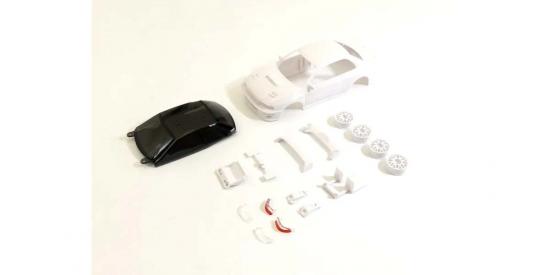 KYOSHO Bodyshell Subaru IMPREZA STI 22B Mini-Z + 4WD Rims (White Body)