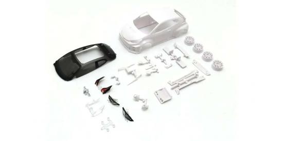 Kyosho Bodyshell Toyota Yaris GRMN Circuit Mini-Z + Jantes 4WD (A peindre)