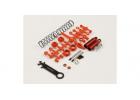 Rear Shock set Kyosho Tomahawk - Red (2)