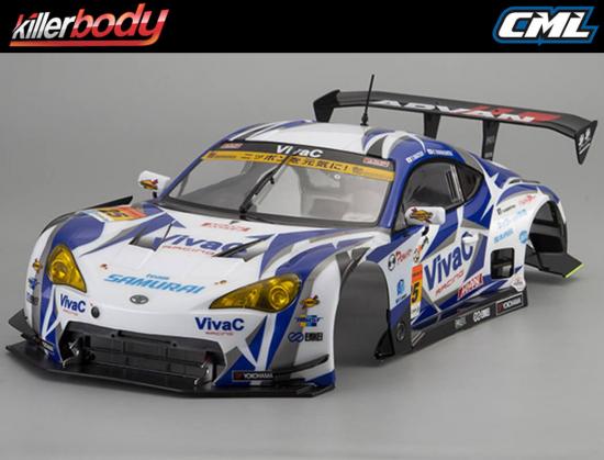 Killer Body Vivac 86 Mc Finished Bodyshell 1:10