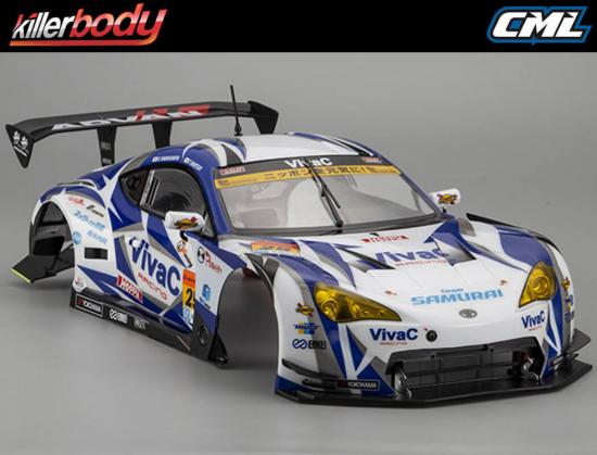 Killer Body Vivac 86 Mc Finished Bodyshell 1:10