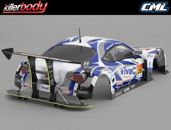 Killer Body Vivac 86 Mc Finished Bodyshell 1:10