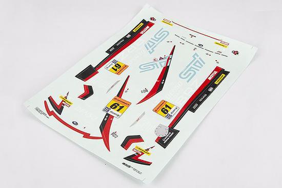 Killer Body Subaru BRZ R+D Sport Decal Sheet