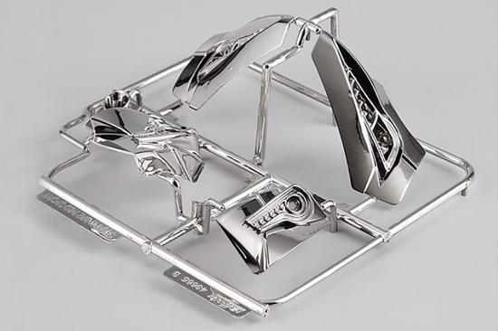 Killer Body Subaru BRZ R + d Sport Chromed Plastic Part Set