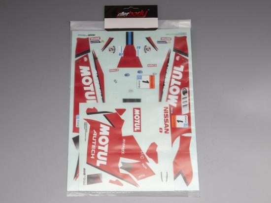 Killer Body Nissan Motul Autech GT-R Decal Sheet